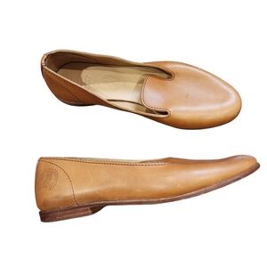 La Botte Gardiane Slip On Loafer Opale Natural Leather Camel Size 39 Us 8.5